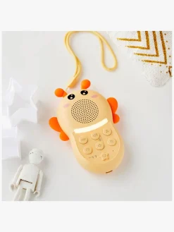 Lippa Humlebi Hvid Støj Natlampe, Gul