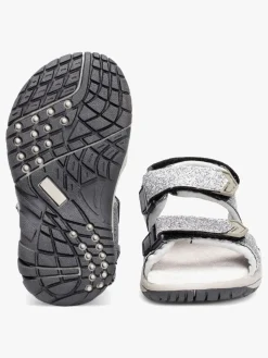 Little Champs Race Glitter Sandaler Silver