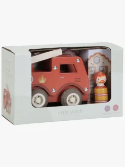 Little Dutch Brandbil med Figur