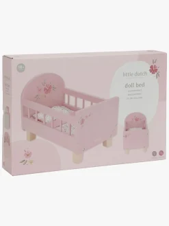 Little Dutch Dukkeseng med Sengesæt, Pink