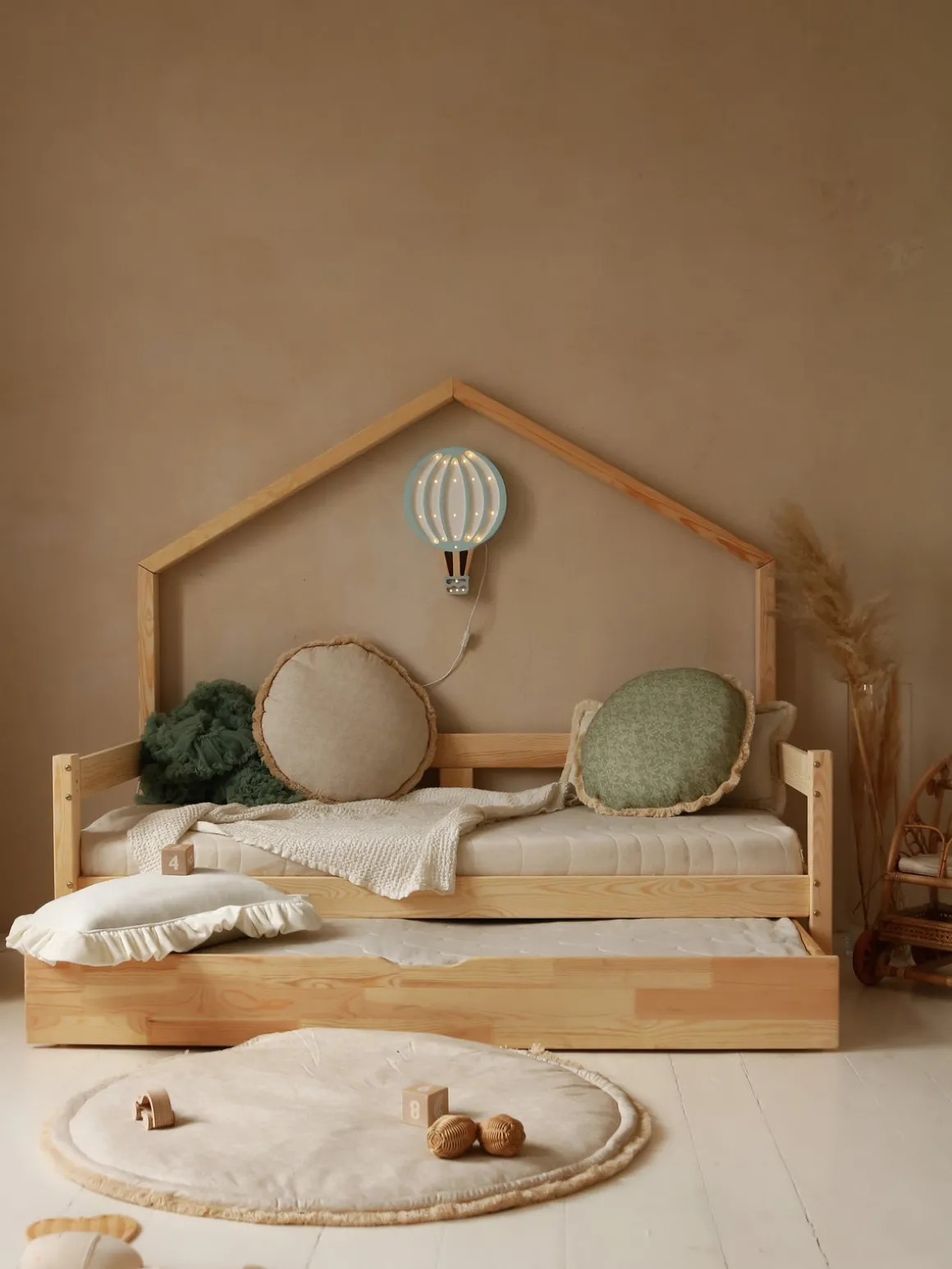 Little Lights Lampe Balloner, Himmelblå