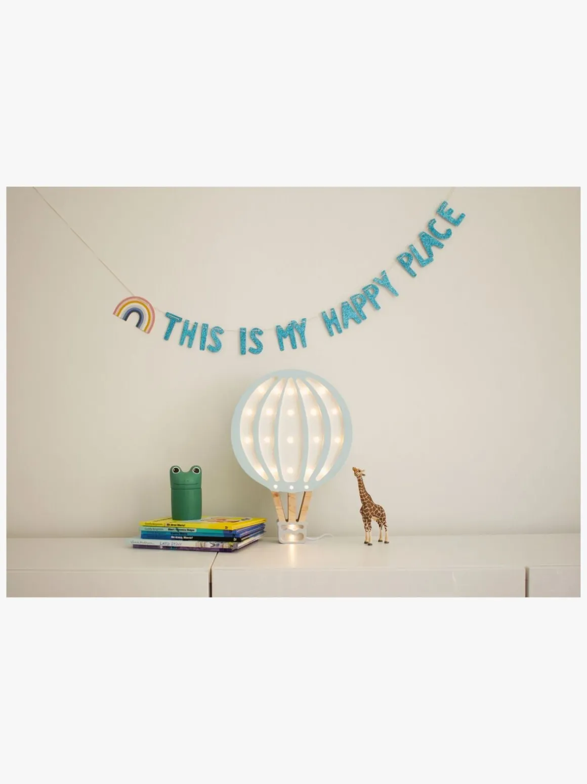 Little Lights Lampe Balloner, Himmelblå