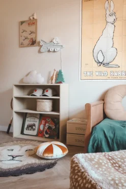 Little Lights Lampe Flyvemaskine, Lysegrå