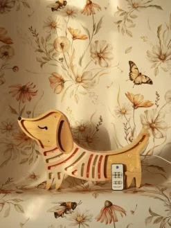 Little Lights Lampe Hundehvalp, Strawberry Cream