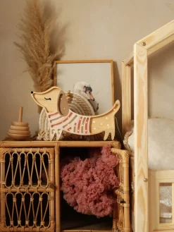 Little Lights Lampe Hundehvalp, Strawberry Cream