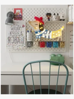 Little Lights Lampe Hundehvalp, French Style