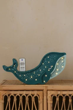 Little Lights Lampe Hval, Galaxy Teal