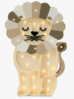 Little Lights Lampe Løve, Cappuccino