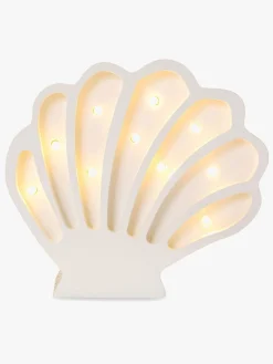 Little Lights Lampe Muslingeskal, Hvid