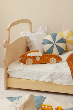 Little Lights Lampe Racerbil, Mustard