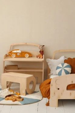 Little Lights Lampe Racerbil, Mustard