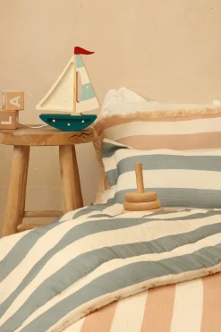 Little Lights Lampe Sejlbåd, Blågrøn