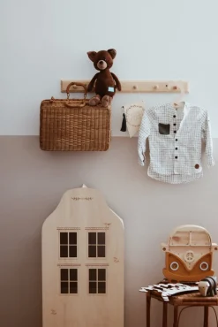 Little Lights Lampe Van, Sennepsgul/Træ