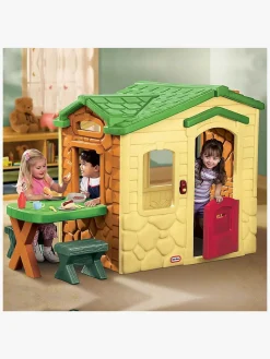 Little Tikes Legehus m. Bord Naturel