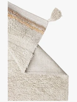 Lorena Canals  Vaskbart Gulvtæppe 90x130 Bloom, Natural