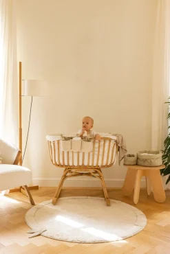 Lorena Canals  Vaskbart Gulvtæppe 120 Bambusblad