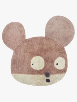 Lorena Canals Woolable Gulvtæppe Miss_Mighty Mouse 120, Rose