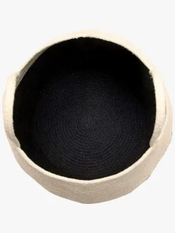 Lorena Canals Zoco Opbevaringskurv, Black-Natural