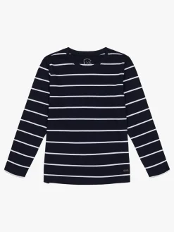 Luca & Lola Abel Langærmet T-Shirt 2-pak, Navy/Stripes