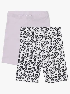 Luca & Lola Agnese Cykelbukser 2-Pak, Purple/White