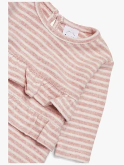 Luca & Lola Asia Trøje Baby, Pink Stripes