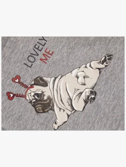 Luca & Lola Dalenna Langærmet T-shirt, Grey Melange