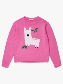 Luca & Lola Dame Trøje Lalalama Gift, Pink