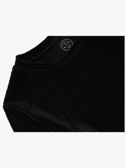 Luca & Lola Elettra Langærmet Top, Black