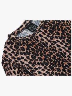 Luca & Lola Elettra Langærmet Top, Leopard