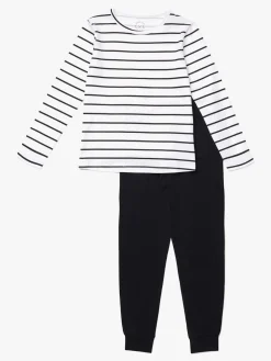 Luca & Lola Emma Pyjamas, White Stripes