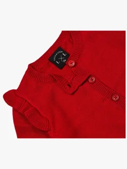 Luca & Lola Giana Cardigan Baby, Red