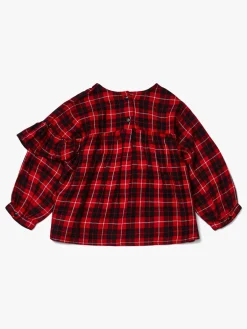 Luca & Lola Marietta Bluse, Red/Black
