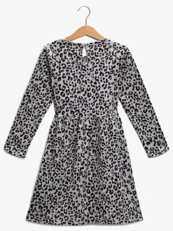 Luca & Lola Miriam Kjole, Grey Leopard