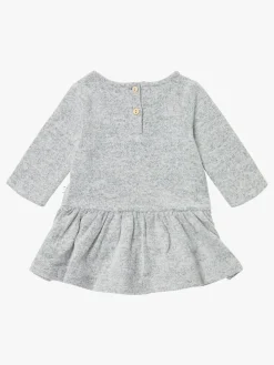 Luca & Lola Olga Kjole Baby, Grey Melange