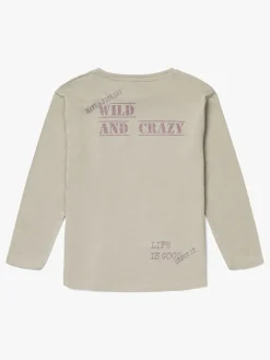 Luca & Lola Piero Langærmet T-Shirt, Khaki