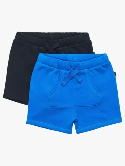 Luca & Lola Ricolo Shorts 2-Pak, Black/Blue