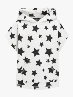Luca & Lola Rocolo Hoodie, Grey Melange/Stars
