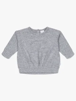 Luca & Lola Rosella Trøje Baby, Grey Melange