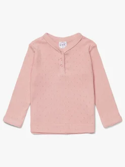 Luca & Lola Siena Langærmet T-shirt 2-pak, Pink