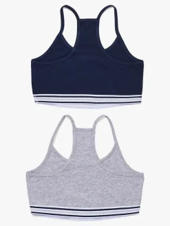 Luca & Lola Sophia Top 2-pak, Grey/Navy