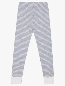 Luca & Lola Toto Lange Underbukser 2-pak, Grey/Stripes