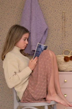 Majvillan Tapet Animal Dots, Soft Brown