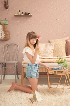 Majvillan Tapet Stardust, Cozy Lilac