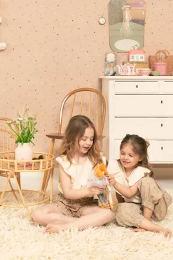 Majvillan Tapet Stardust, Shimmering Pink