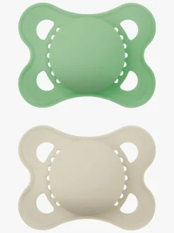 MAM Original Naturgummi Sutter 0-6m 4-pak, Pink/Neutral