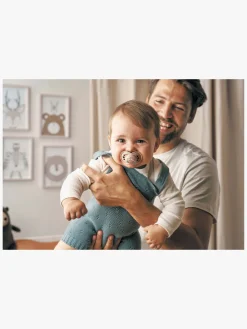 MAM Original Night Silikone Sutter 2-pak & Easy Start Sutteflaske Anti-kolik 260 ml, Blå