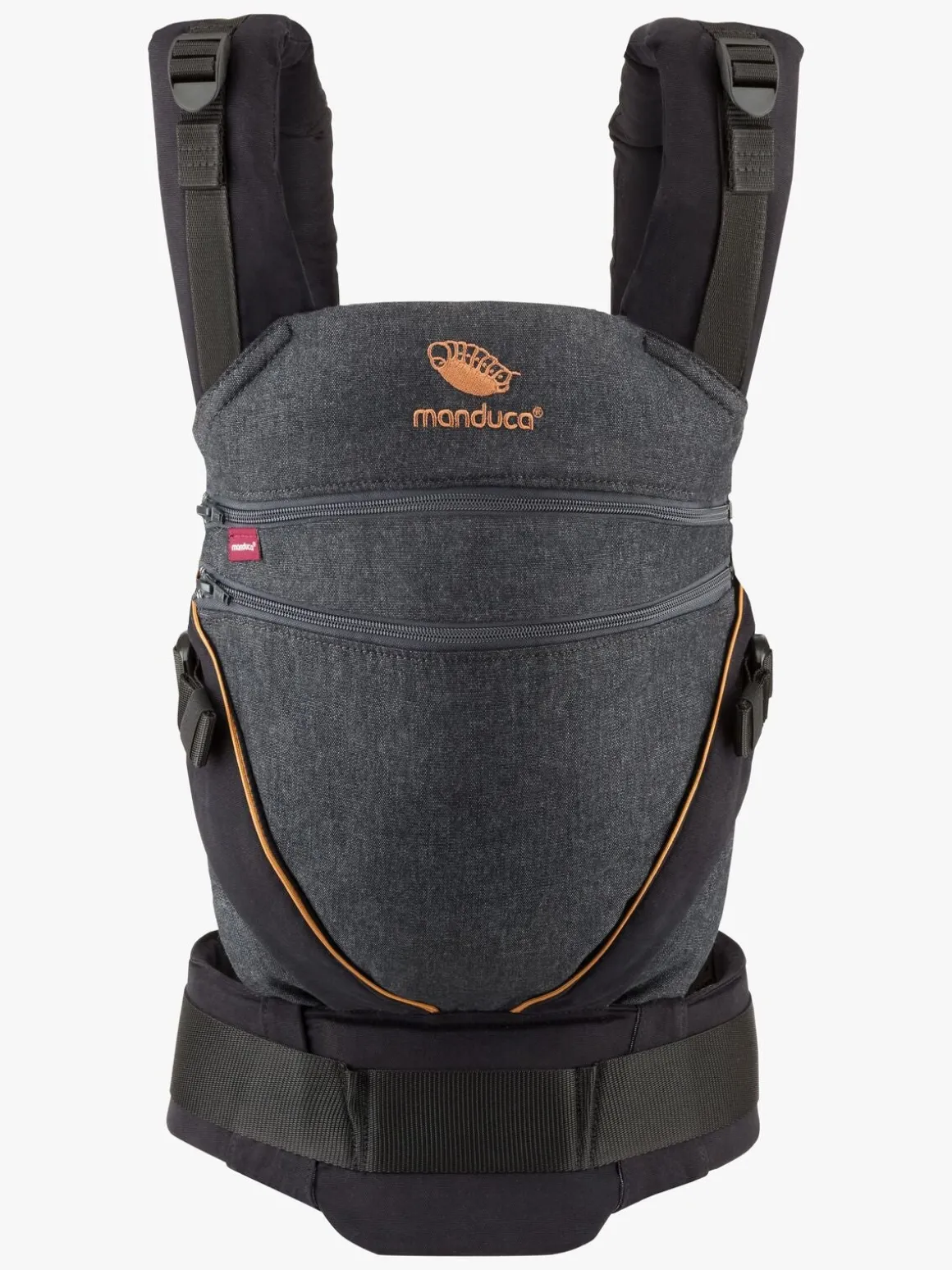 Manduca XT Cotton Bæresele, Denimblack-Toffee