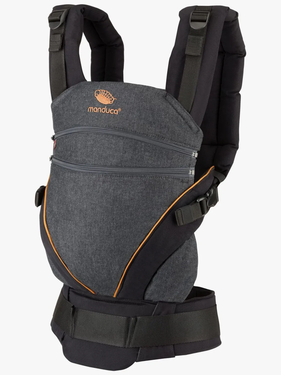 Manduca XT Cotton Bæresele, Denimblack-Toffee