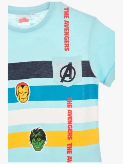 Marvel Avengers Classic T-shirt, Light Blue