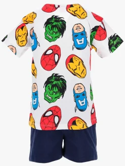 Marvel Avengers Classic Tøjsæt, White